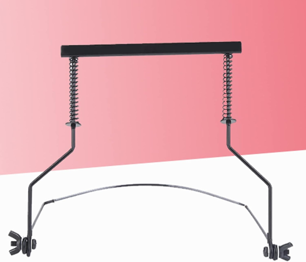 Harmonica Holder, Adjustable Metal 10 Holes Harmonica Neck Holder Rack Support A