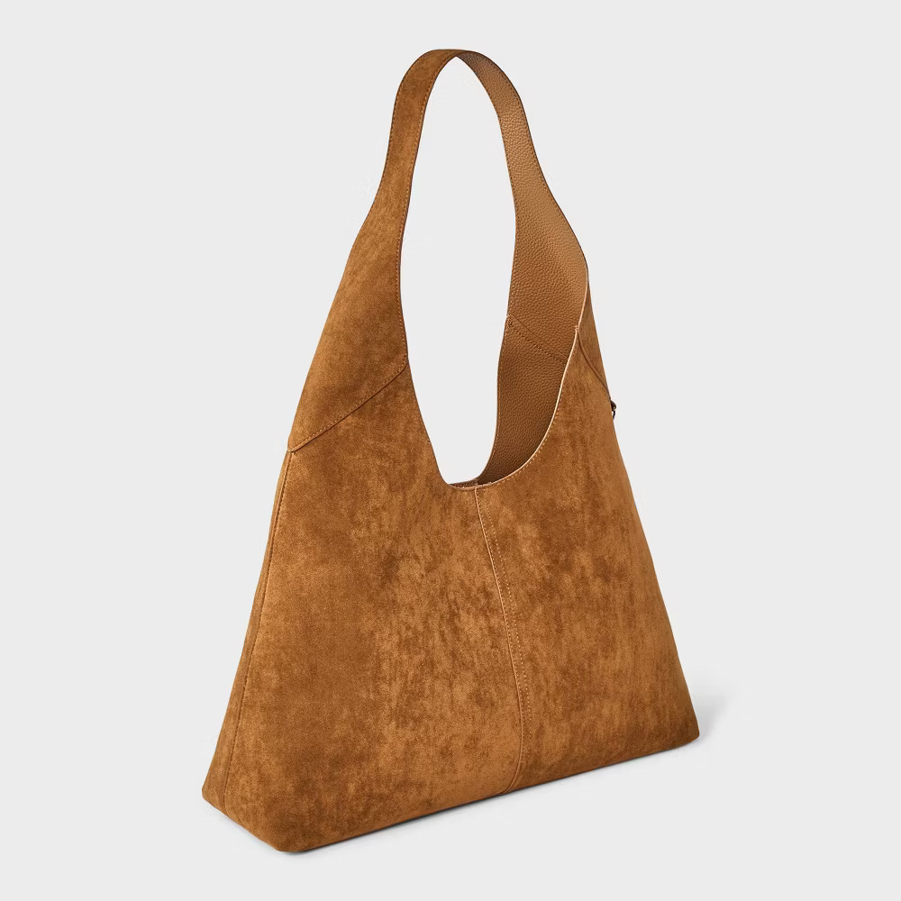 Oversized Slouchy Shoulder Bag - Universal Thread Brown