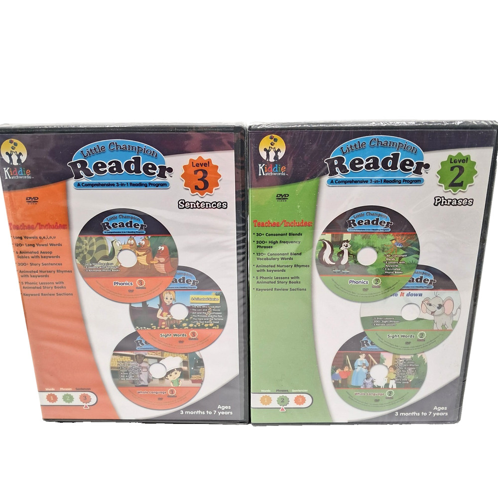 PARTIAL SET Little Champion Reader Comprehensive Reading Program Homeschool LOT