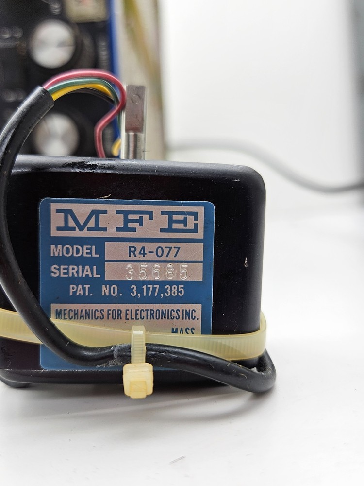 MFE Corporation - Model R4-077 open loop galvanometer tested