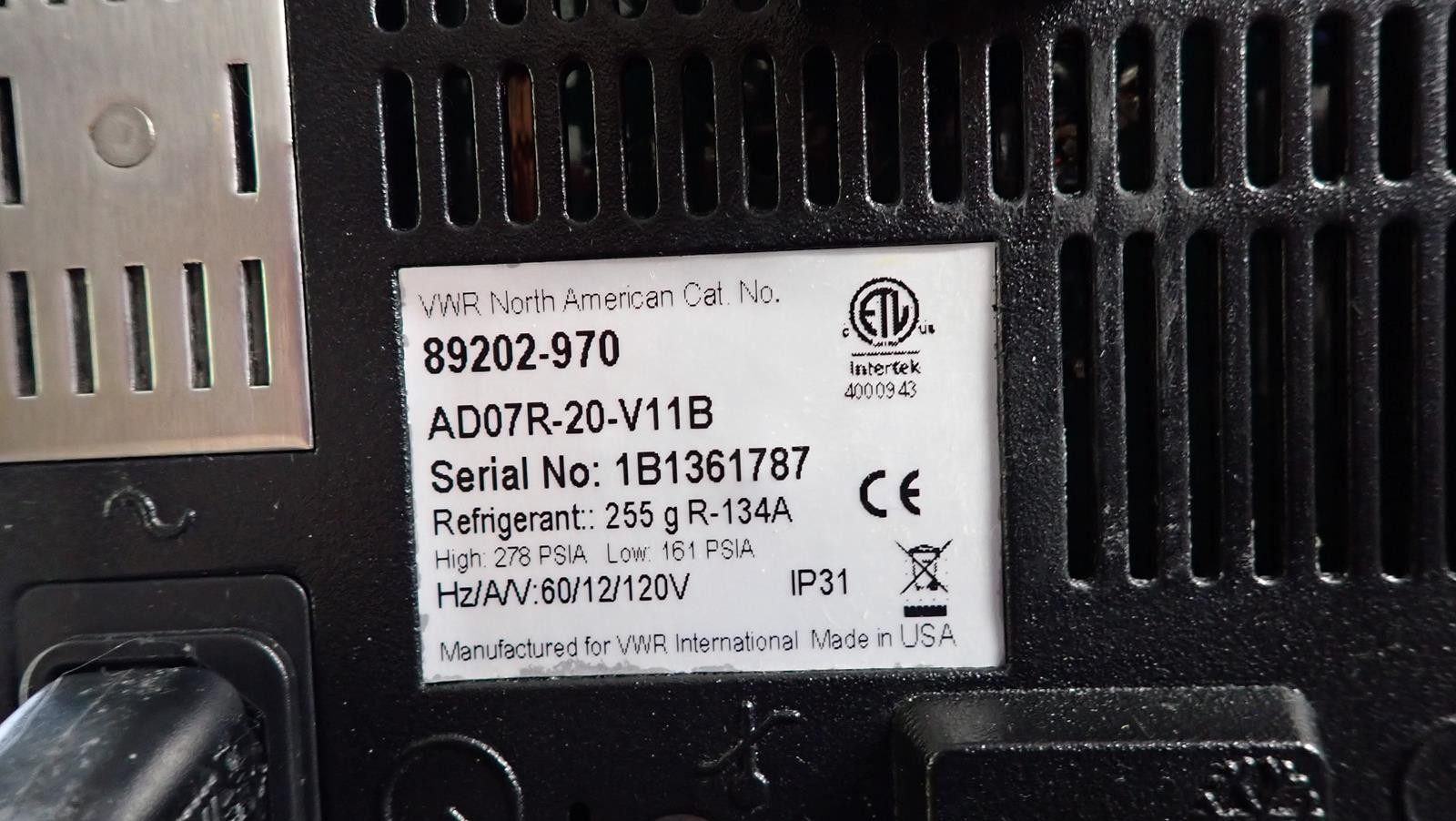 VWR AD07R-20-V11B Heated / Refrigerated Circulator, 7L w/ Lid | 89202-970