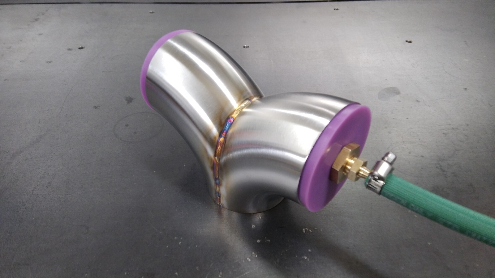 3" Silicone Purge Plugs with Diffusers for Tig Welding Stainless Tubing