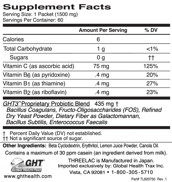ThreeLac - 60 Packets