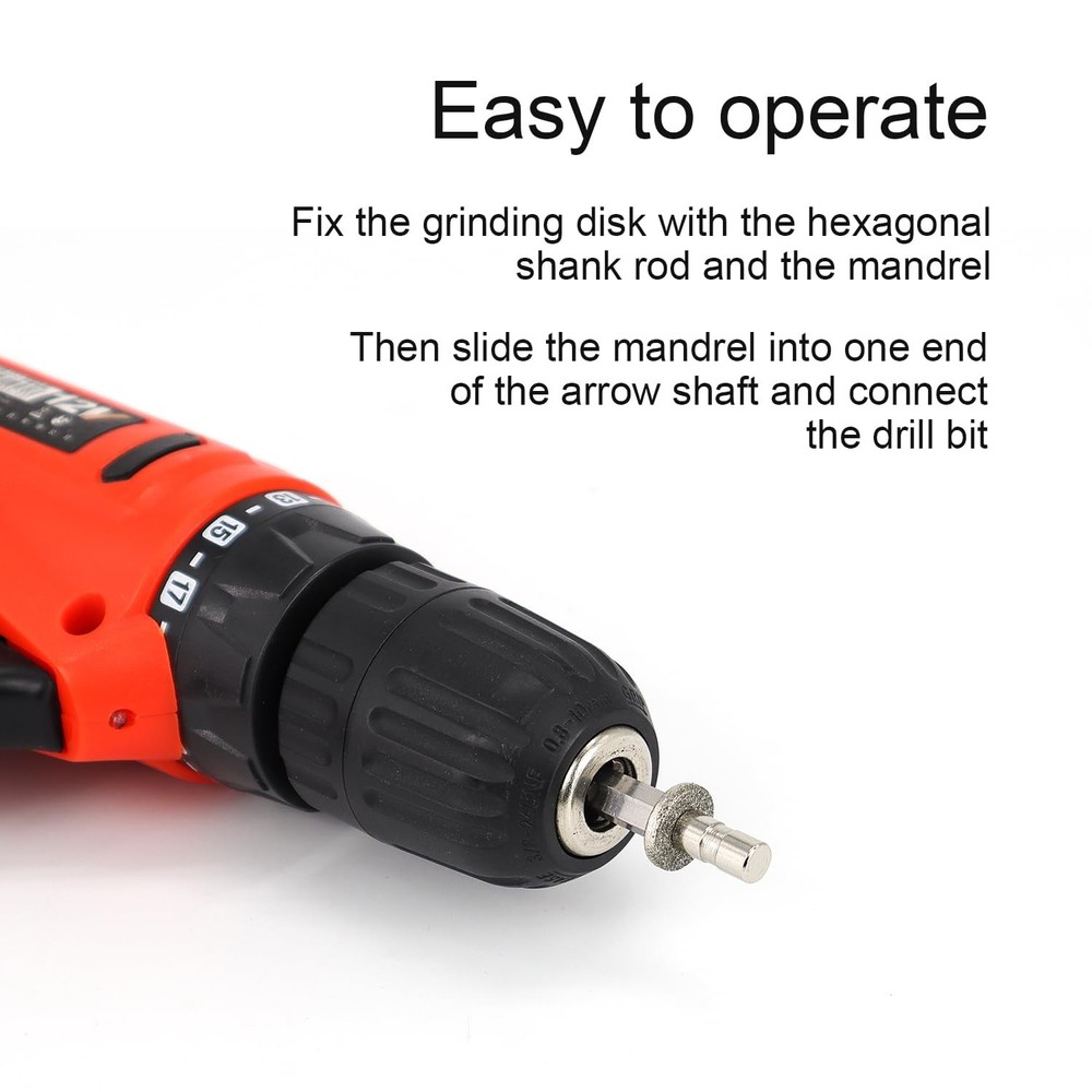 scottchen PRO Arrow Squaring Tool for Archery - Drill Powered Diamond...