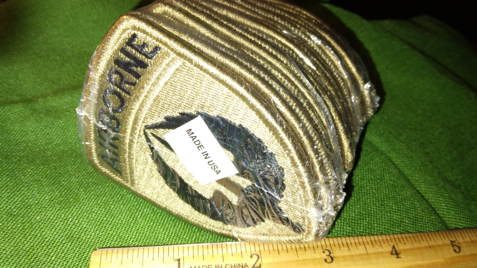 BUNDLE OF 20 - SPECIAL OPS AVIATION REGIMENT AIRBORNE OCP - HOOK BACKS - SEALED