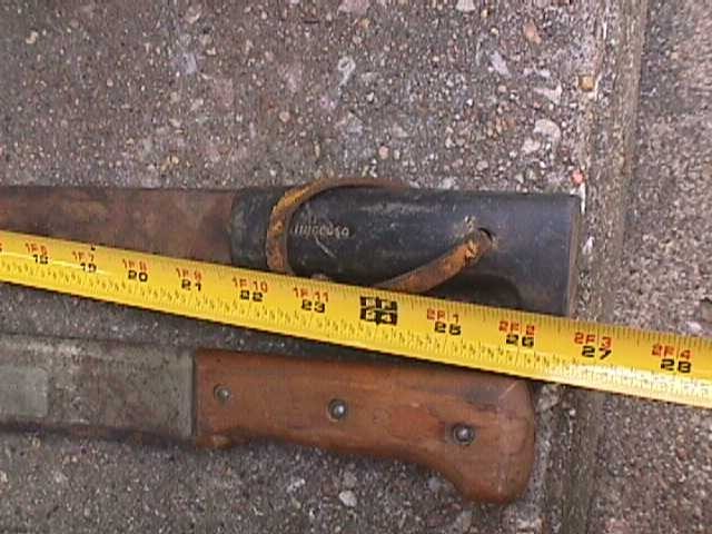 MACHETE LOT FOR RESTORATION