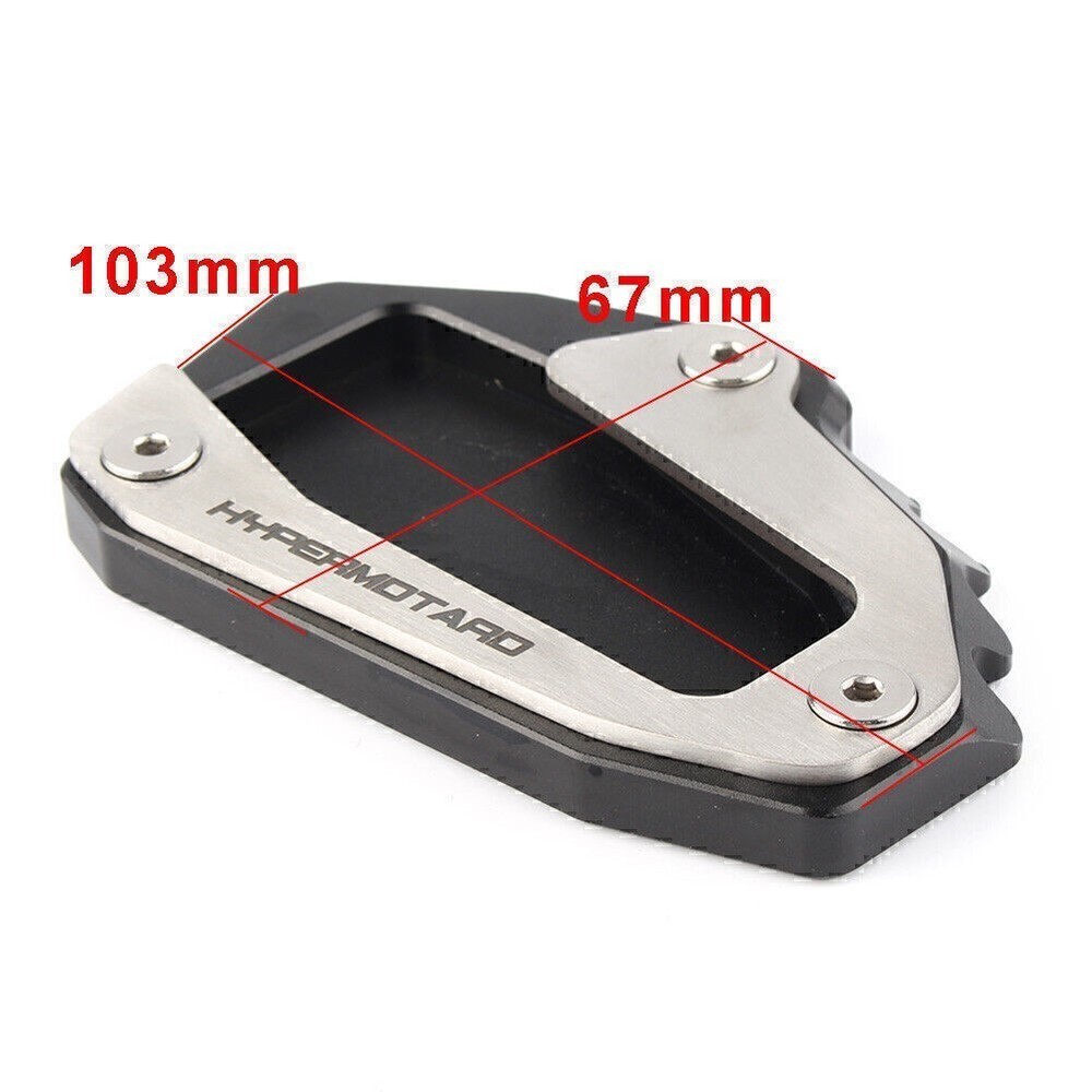 Side Stand Pad Extension CNC For Ducati Hyperstrada 821 2013-2017