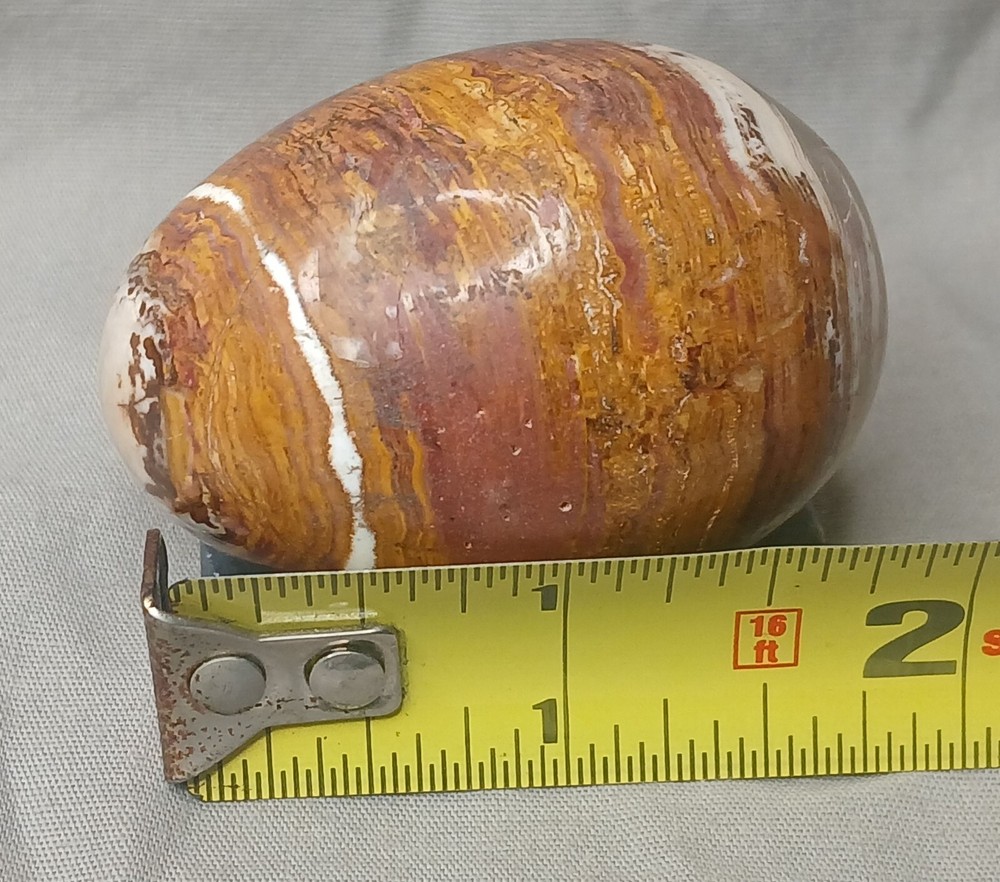 Marble Stone Egg Brown Beige White