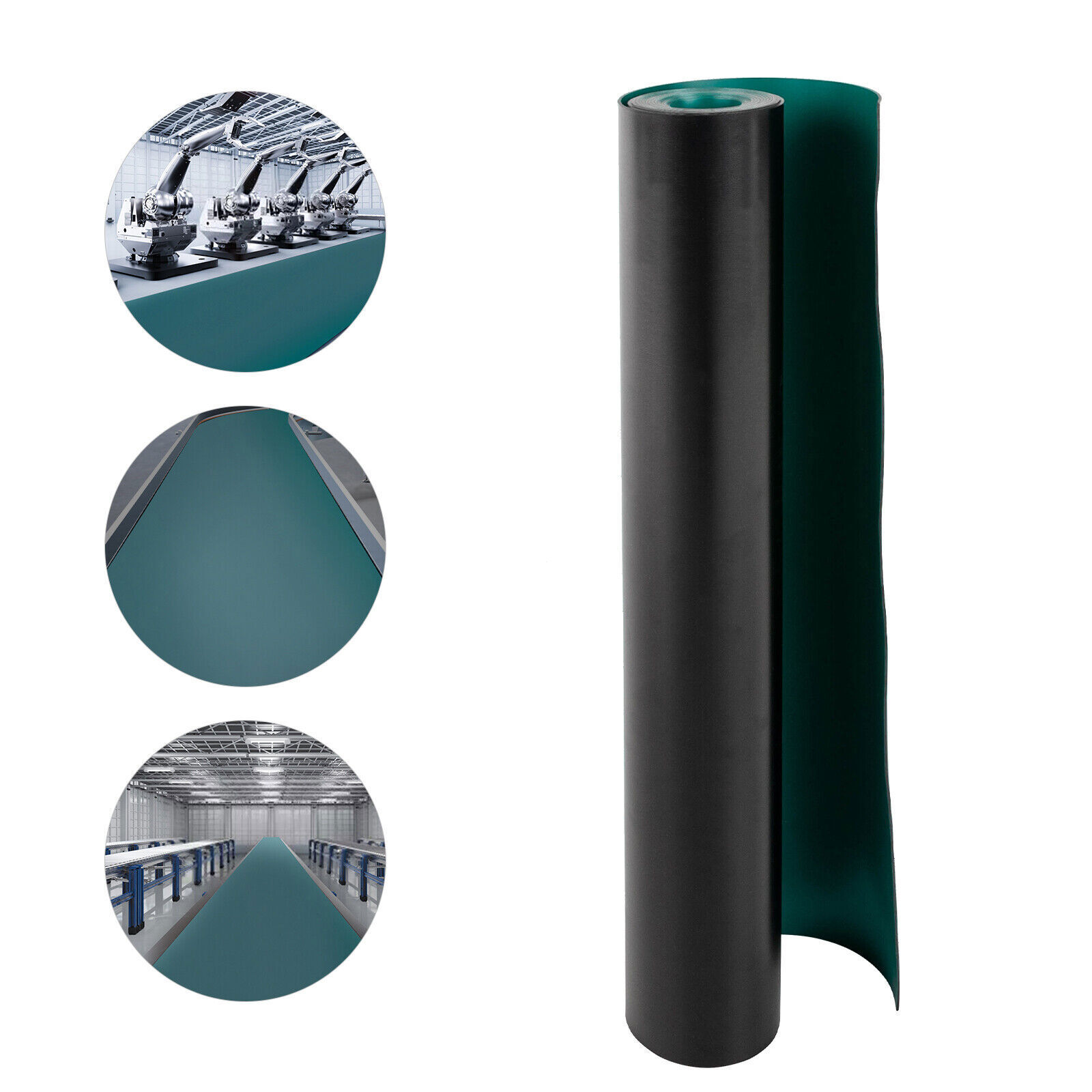 Anti-Static ESD Rubber Table Floor Mat 118" x 23" large For Workbench