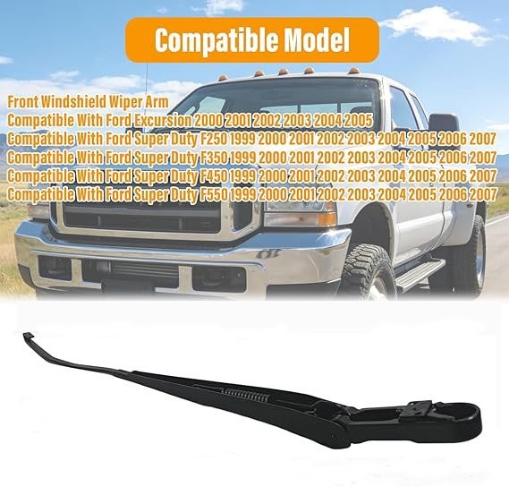 New 4C3Z17527AA Windshield Wiper Arm (Front Left) For Ford Excursion 2000-2005