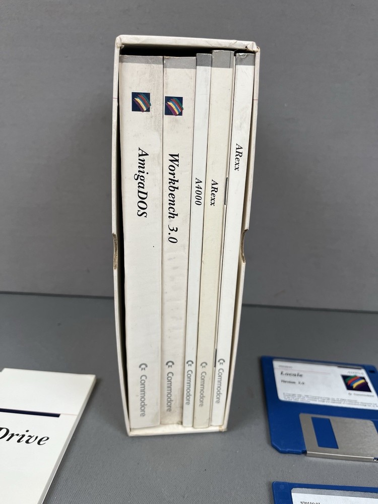 Commodore Amiga Version 3.0 Disks & Manuals - Vintage Computing