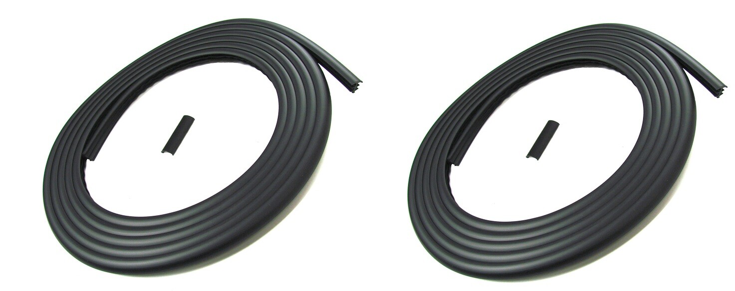 1987-1995 Jeep Wrangler YJ hardtop rear side window molding trim, repair kit, pr