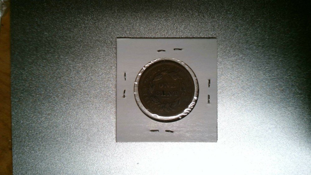 US MINT LARGE PENNY CENT DATED 1838 CORONET HEAD