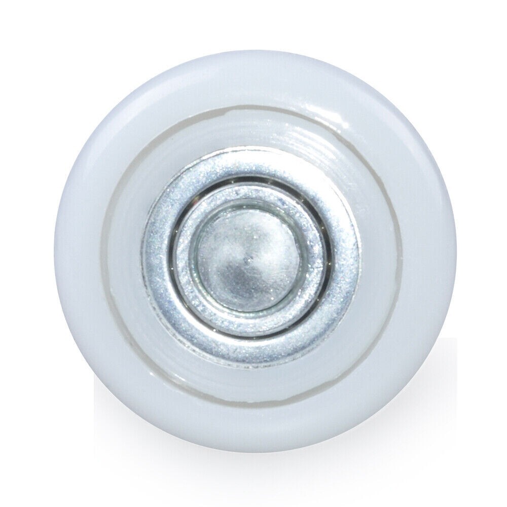 12 Quiet Garage Door Rollers Nylon Door Wheels Replacement With 6200ZZ Bearing