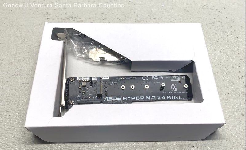 Asus Accessory Hyper M.2 X4 Mini Card (Untested)
