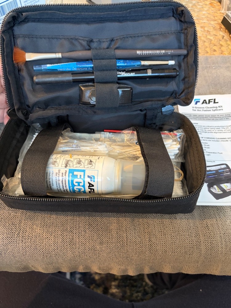 fiber arc fusion cleaning kit