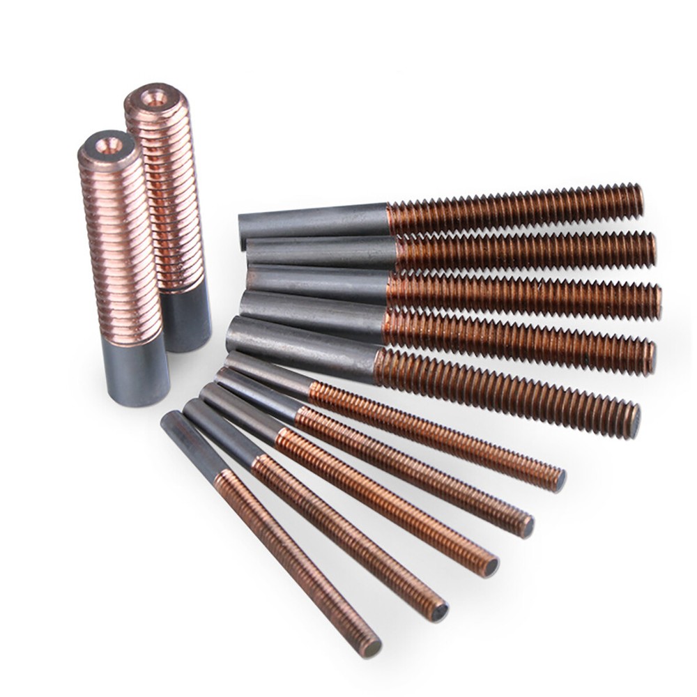 Solid Carbide Copper Threaded Electrode M3 M4 M5 M6 M8 M10 for Spark Discharge