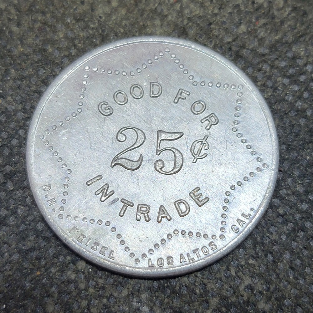 WHEATLAND, CA.TRADE TOKEN L1120