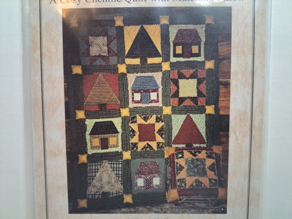 Plumples Quilt Pattern - Chenille Patchwork (Quilt & Pillow) #213P - Uncut