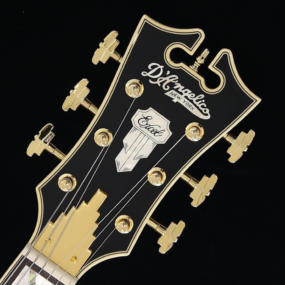 D'Angelico Electric Guitar Excel 59 Solid Black 424843