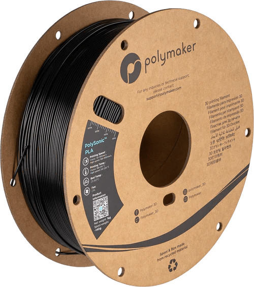 Polymaker PolySonic High Speed Printing PLA 3D Printer Filament 1KG 1.75mm