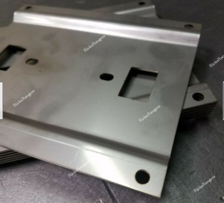 1993-2012 Ford Ranger Tailgate Handle Relocator kit shaved filler plate