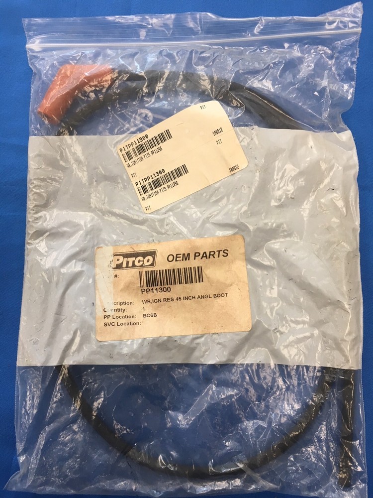 NEW OEM Pitco PP11300 WR,IGN 45in Angle Boot
