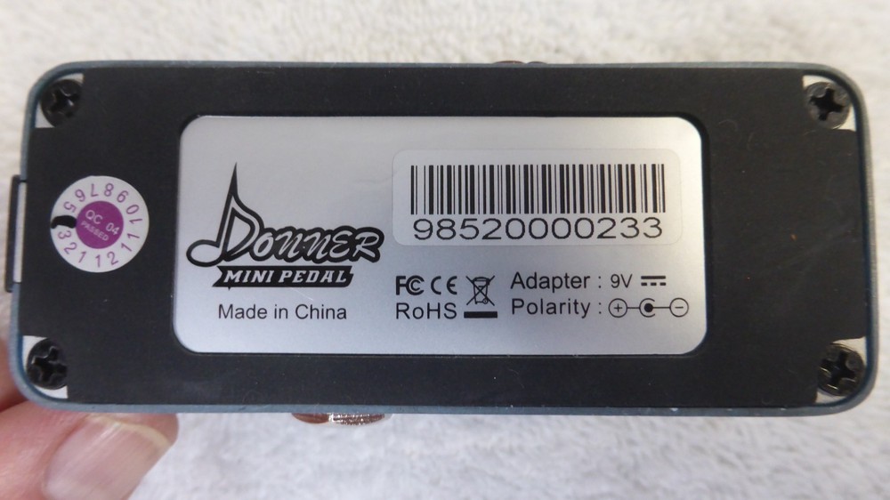 Donner Mod Square Evolution+ Effects Pedal Chorus Phaser Tremolo Flanger