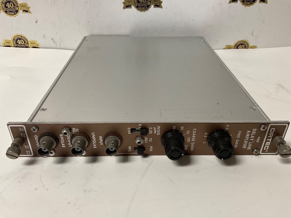 ORTEC EG&G NIM computer module model# 460 Delay Line Amplifier card module