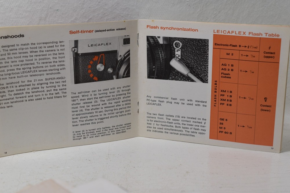 LEICA FLEX SL Instructions