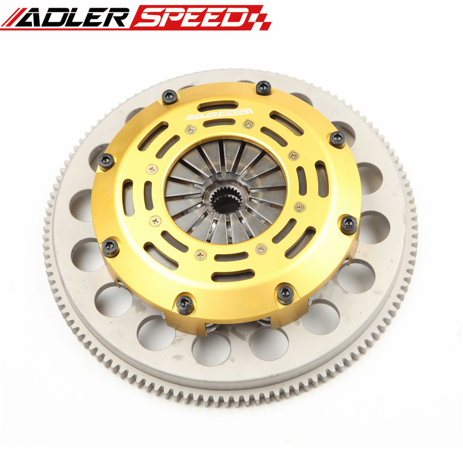 Racing Clutch Twin Disc Kit +Flywheel For Nissan Skyline RB20DET RB25DET 5 SPEED