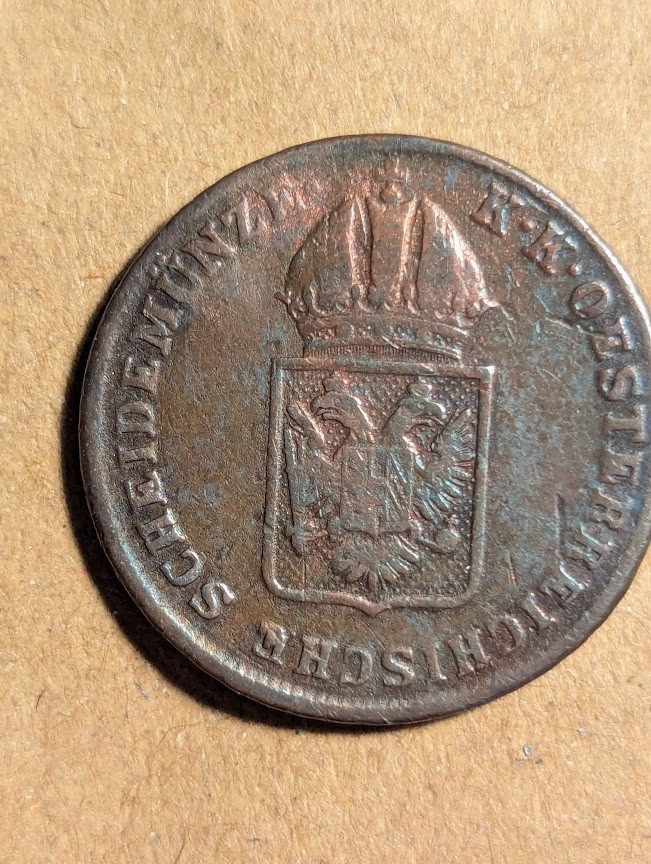 1816-A Austria Ein Kreuzer