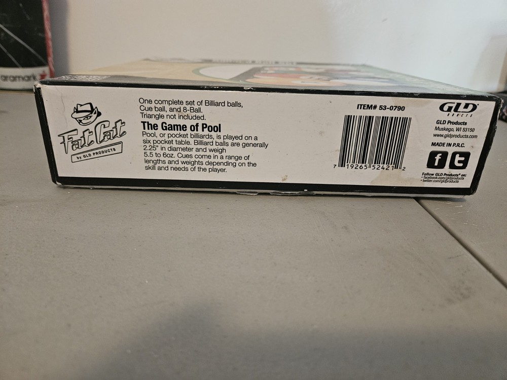 Fat Cat Billards Ball Set