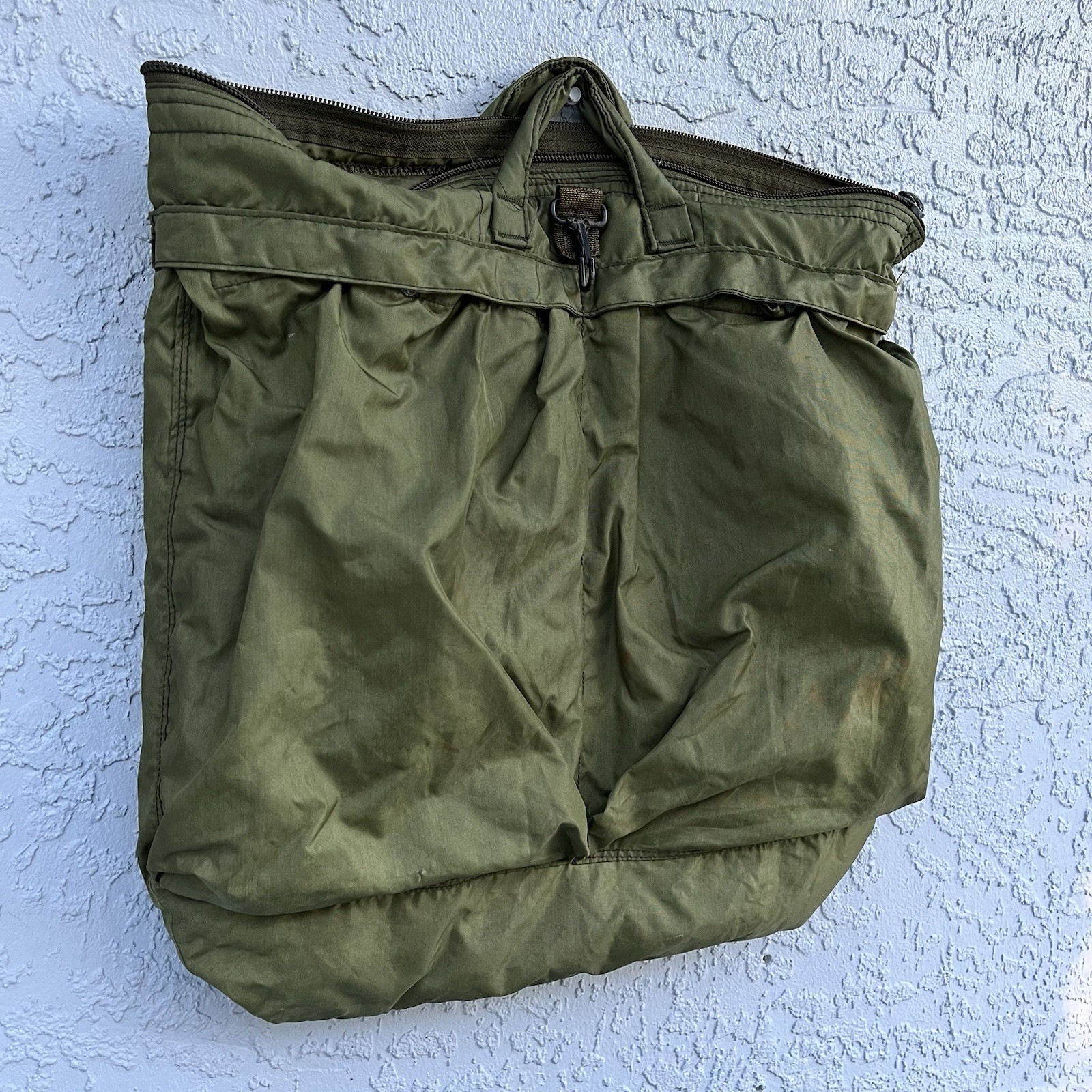 Vintage US Military Flyers Helmet Flight Bag 8415-00-782-2989 Unicor READ