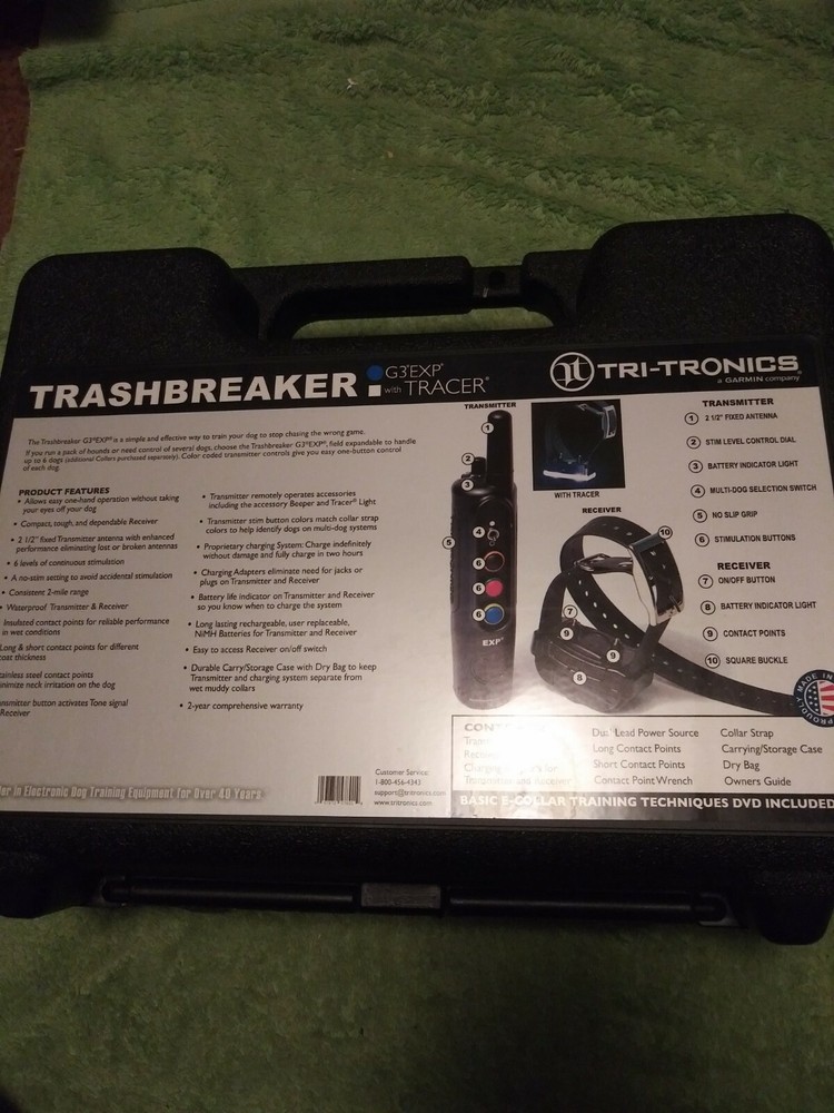 Tri Tronics Storage Case - Hard Plastic Storage Case.