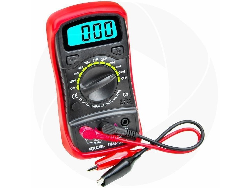 Digital Capacitance Multimeter 6013L Professional Capacitance Meter 20mF