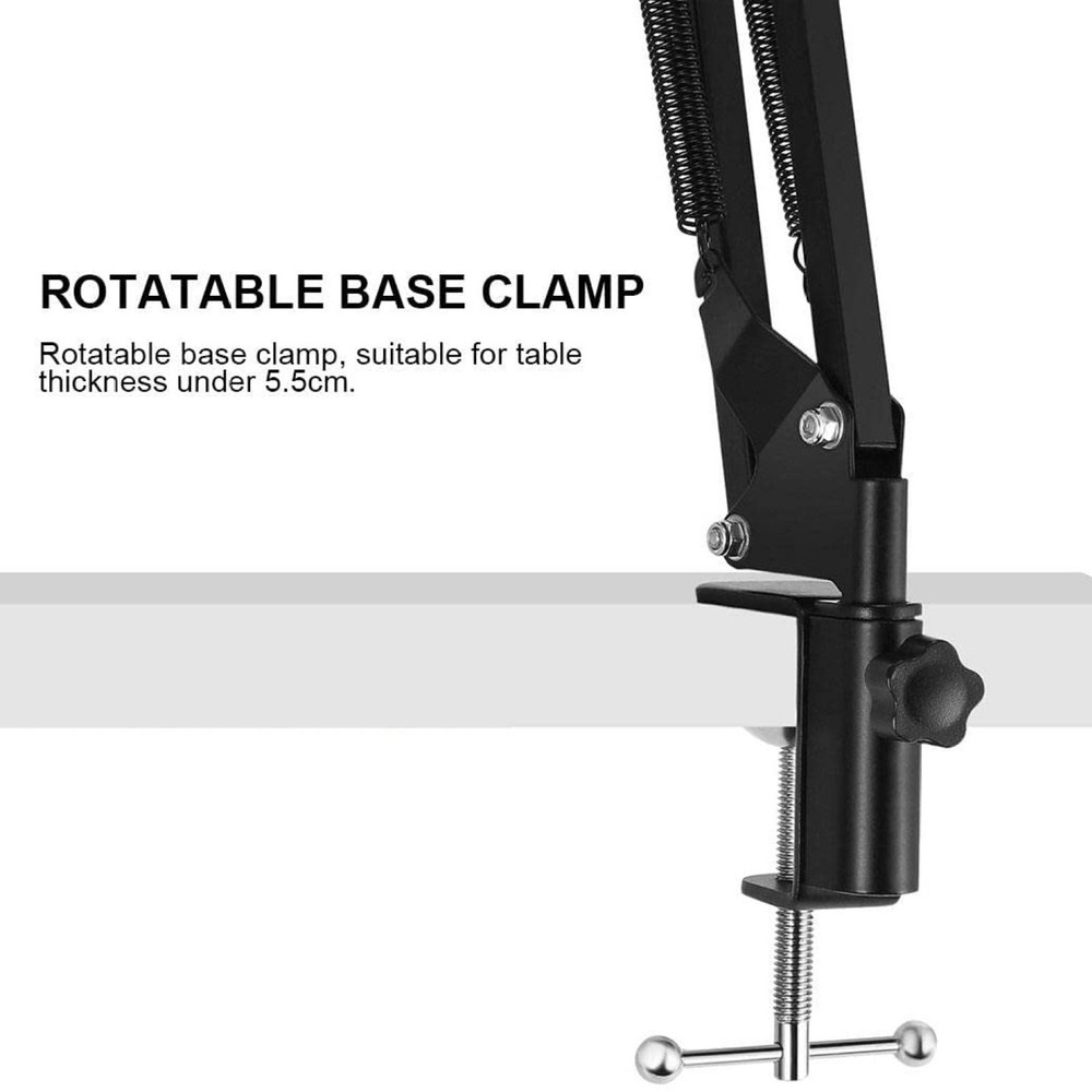 360° Rotation Adjustable Bed Mount Foldable Bracket for 4.72"-7.08" Phone&Tablet