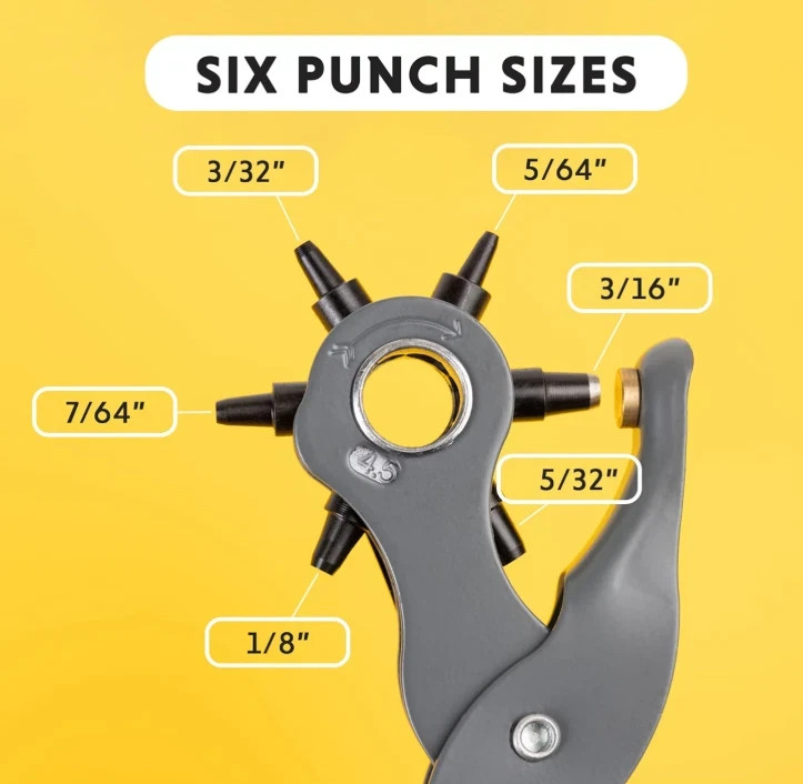 General Tools #72 Spring Tension Revolving Punch A0