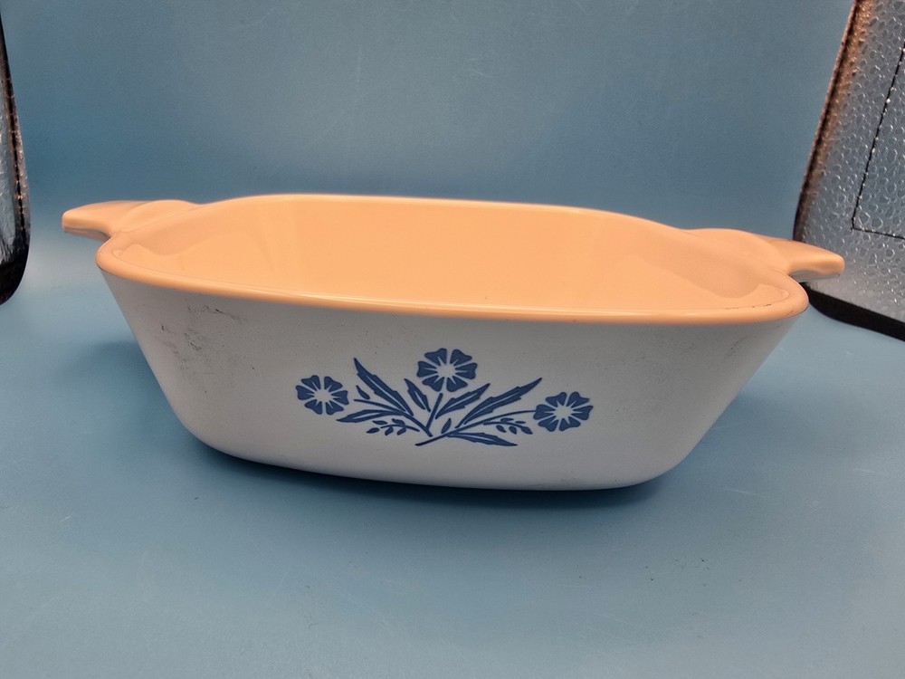 Vintage Corningware Petite Pan Set Cornflower