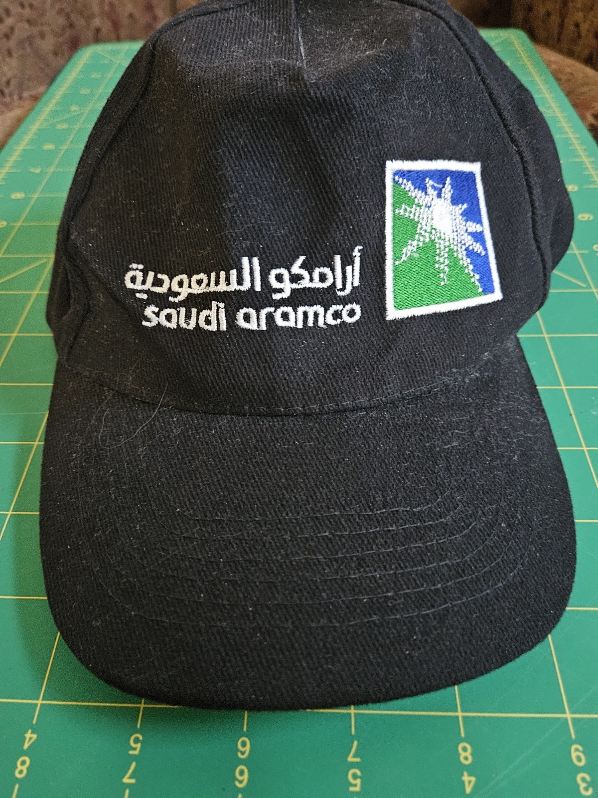 SAUDI ARAMCO Oil Company Baseball Cap Hat Energy Chemicals Petroleum Gas Arabia