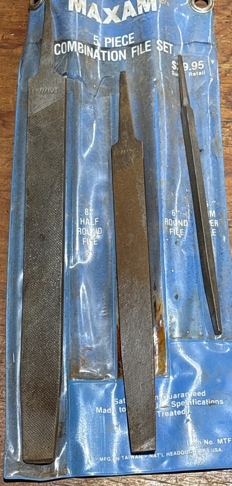 Maxam 3 Piece Combination File Set