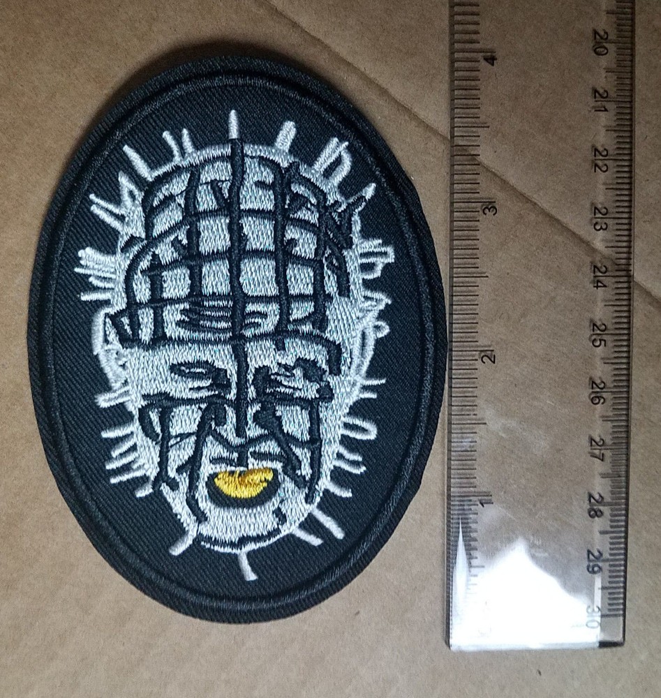Hellraiser Pinhead Embroidered patch 3 3/4 inches tall