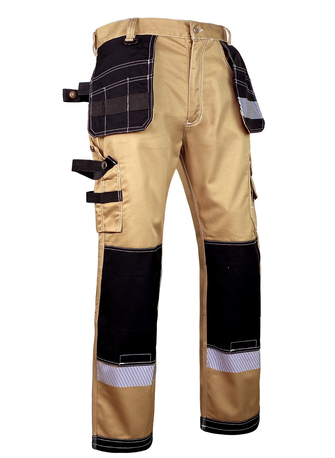 NOTUS Men's Work Utility & Safety Pants Reinforced Cordura Knee Tactical Pants