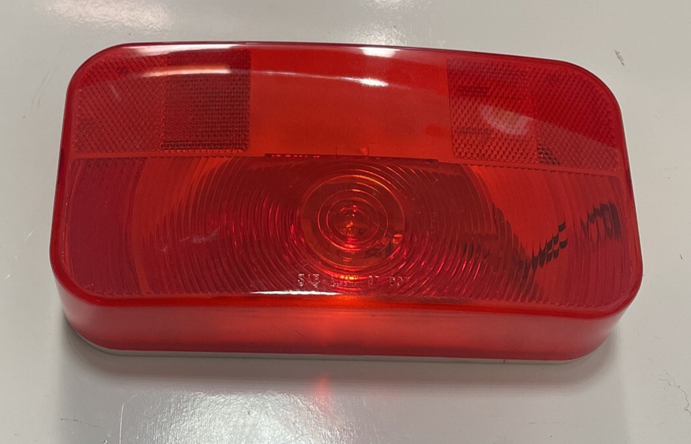 For Peterson 25922 Series Red Rectangular Lens