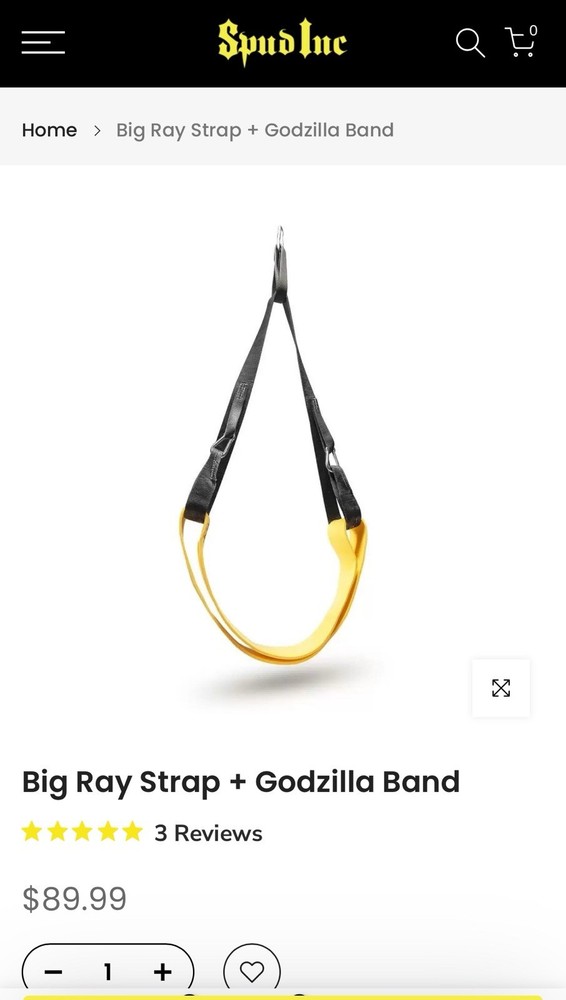 Big Ray Strap + Godzilla Band