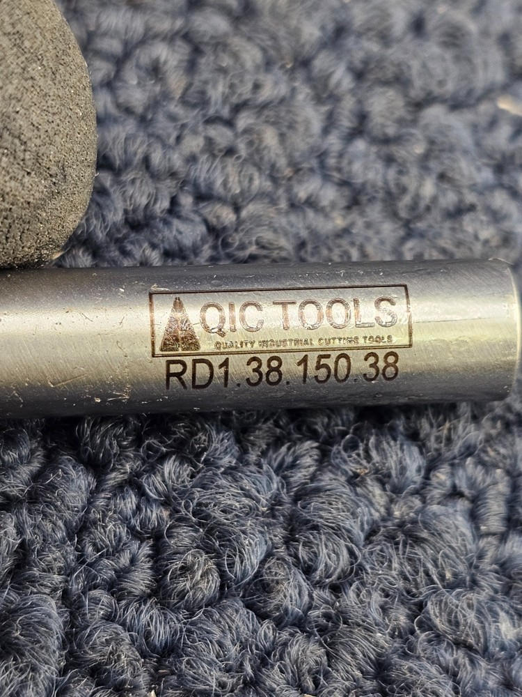QIC TOOLS RD1.38.150.38: One Flute Compression Segmented PCD Diamond Router Bit