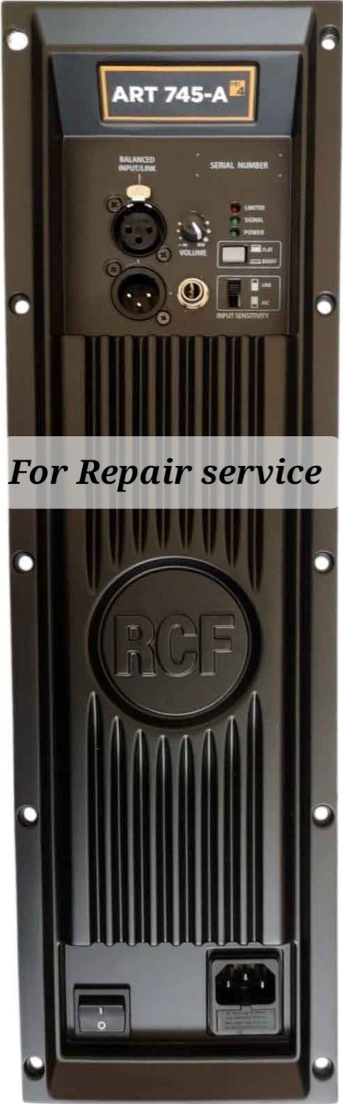 RCF ART 745-A Amplifier Module Repair service. Read description.