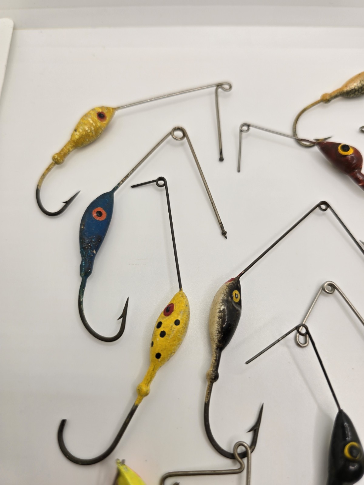 Vintage Lot of Spinnerbait Parts for Bass Fishing Lures, No Blades or Skirts