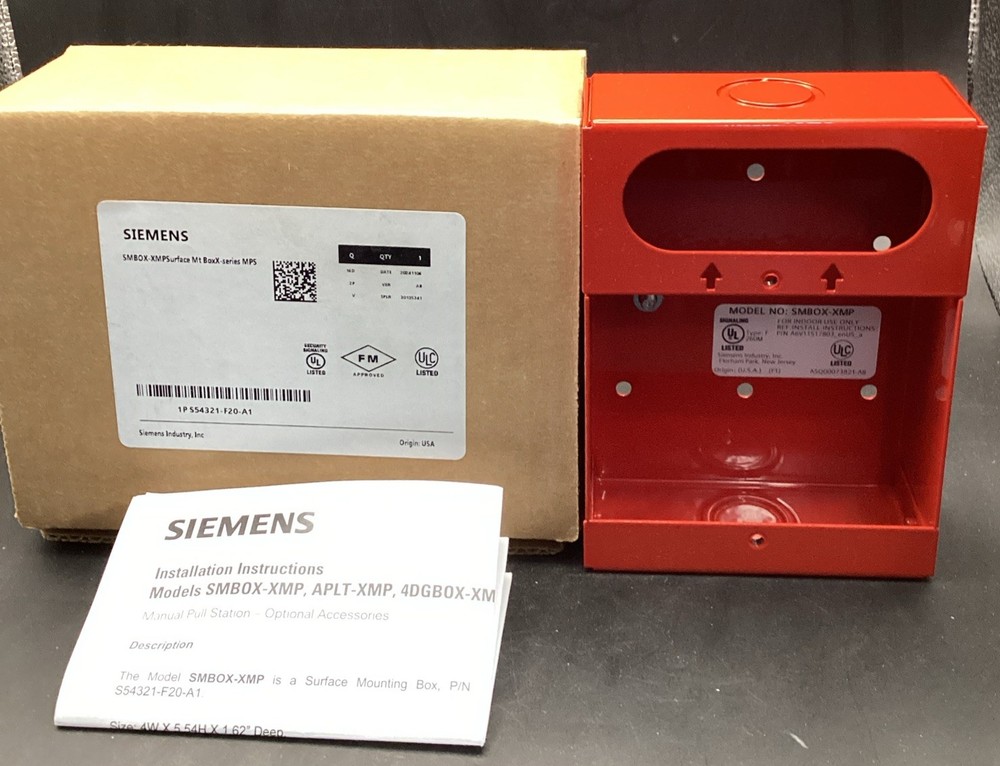 SIEMENS SMBOX-XMP Surface Mount Box