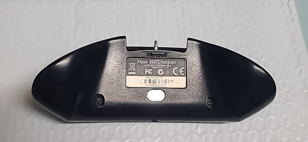 xbox 360 chatpad black